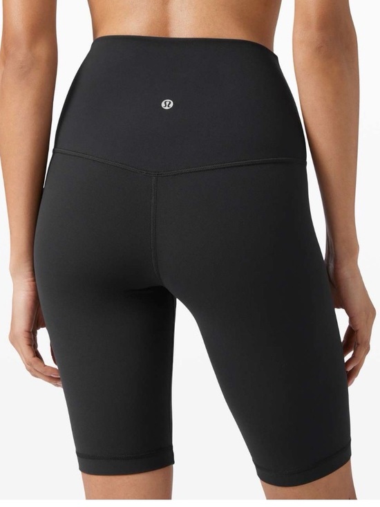 lululemon athletica Pants - lululemon athletica Align Black High-Rise Bike Shorts Sz 2 EUC